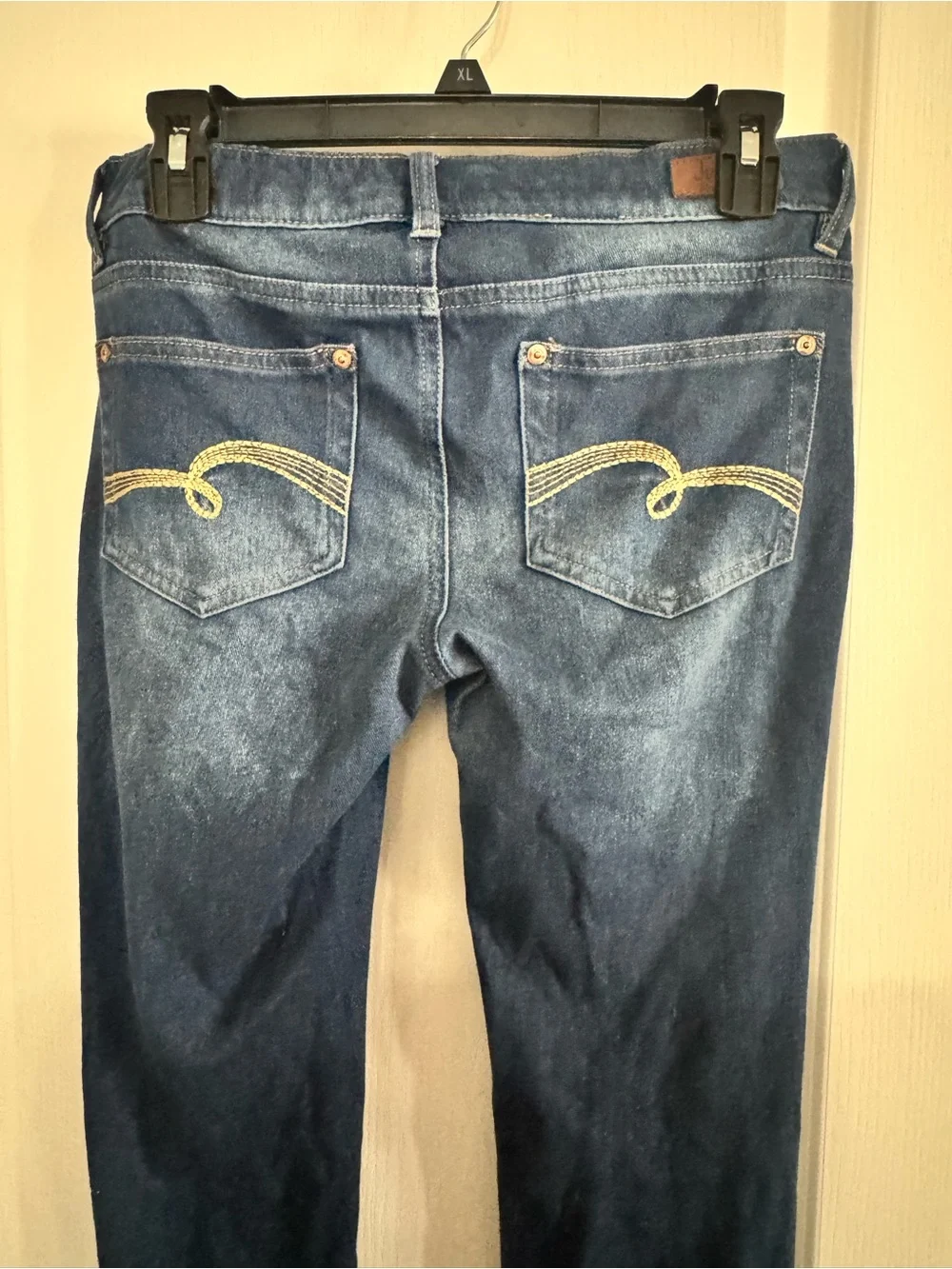 JUSTICE Dark Blue Girls Jeans - Classic Straight Fit